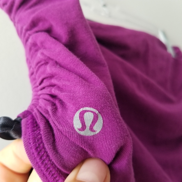 Lululemon Ruched Ribbed Fold Over Leggings 4 - Picture 6 of 12
